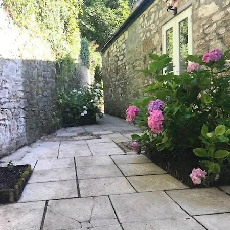 Woodland In Cornwall With Walled Garden